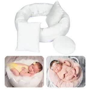 White Baby Photography Prop Set